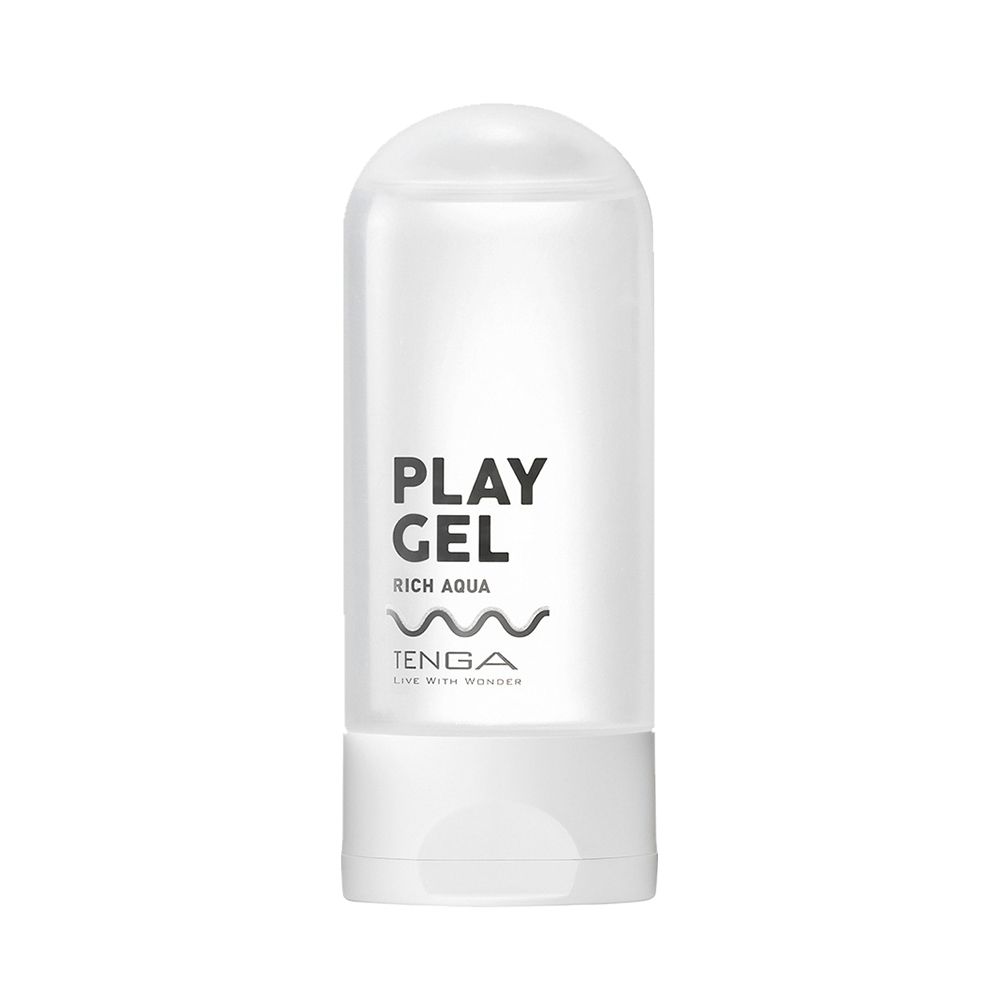 TENGA 日本 PLAY GEL RICH AQUA 潤滑液 160ml 白色 濃厚