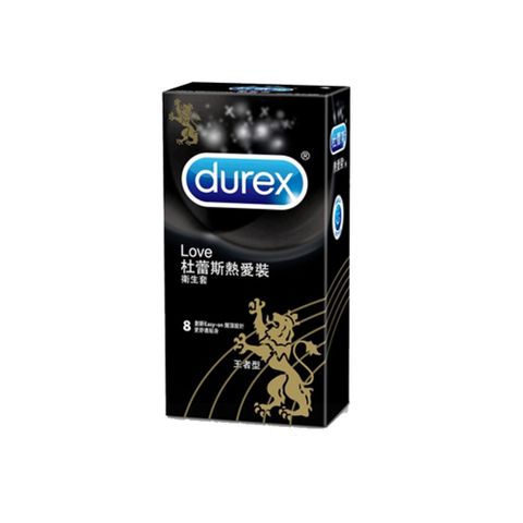 Durex 杜蕾斯 熱愛裝王者型保險套8入