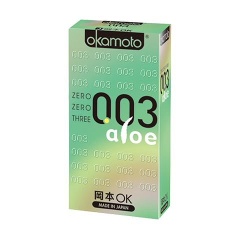 okamoto 岡本 -003Aloe蘆薈保險套(6片裝)