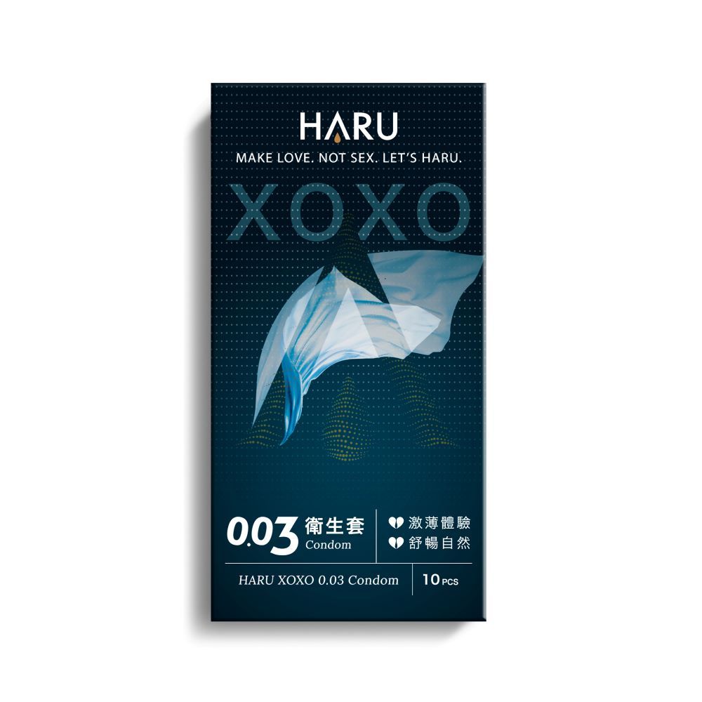 HARU 永傳不朽保險套組 XOXO系列 提耐型+舒暢激薄型 40入組