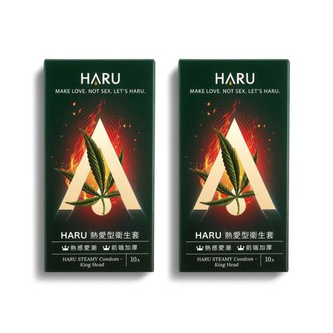 HARU STEAMY熱愛型保險套(熱感加厚) 20入組