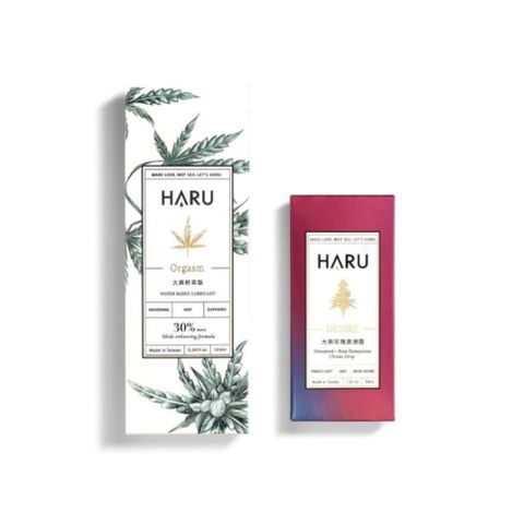 HARU 大麻雙重高潮組－潤滑液+激潮露