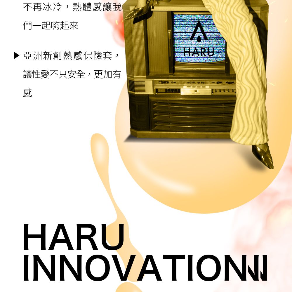 不再冰冷,熱體感讓我們一起嗨起來亞洲新創熱感保險套,讓性愛不只安全,更加有感HARUINNOVATION