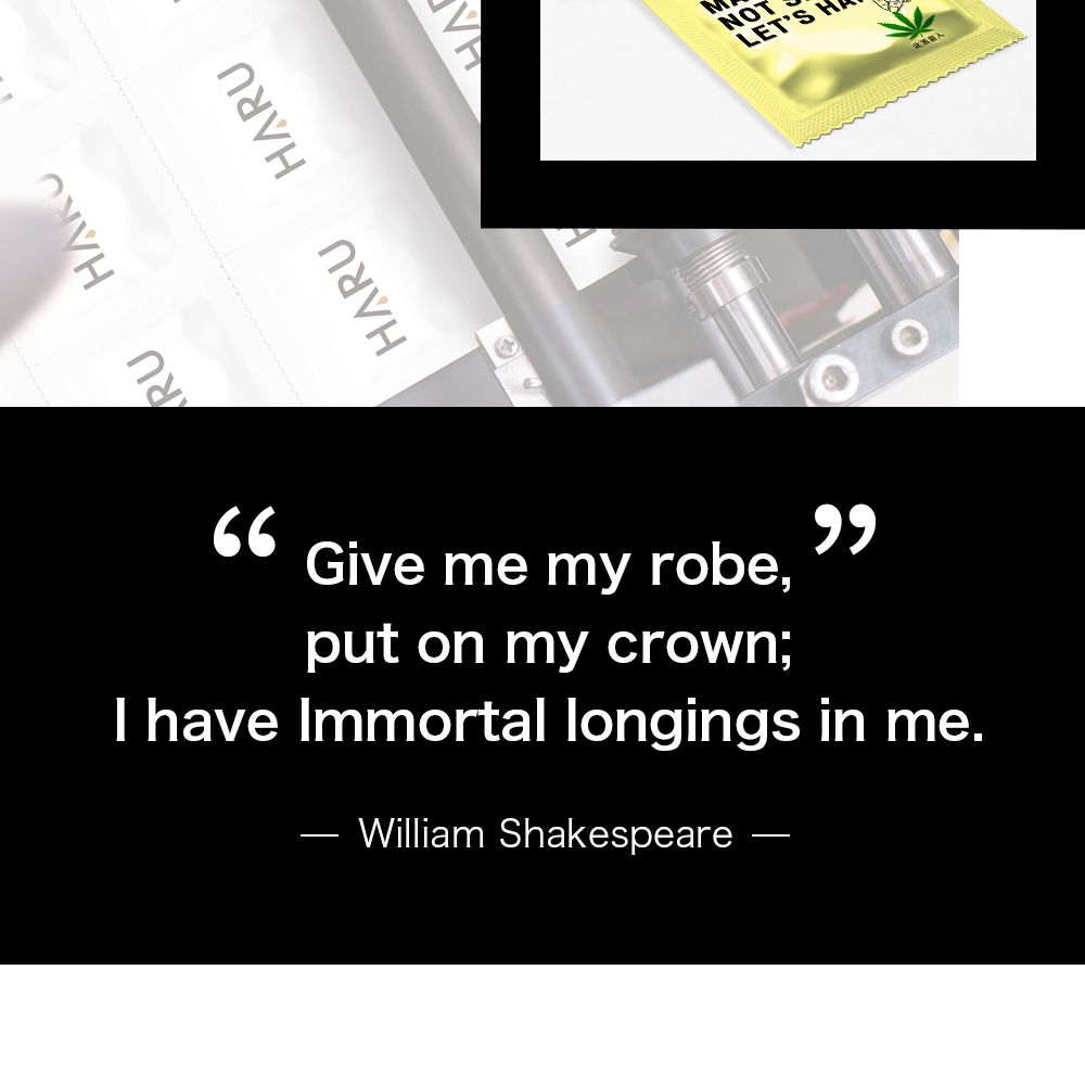 RUΗΛΚ66Give me my robe,put on my crownI have Immortal longings in me.William ShakespeareNOTLETS