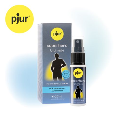 Pjur 碧宜潤 superhero Ultimate Spray 超級英雄活力提升極致噴霧  用愛打造的頂級親密產品