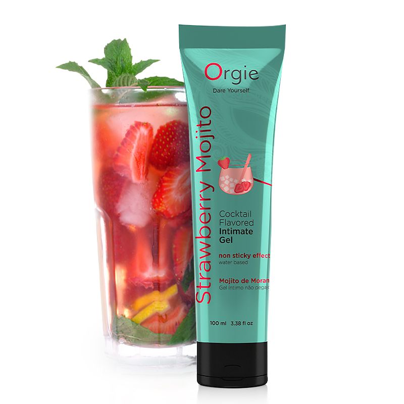 Orgie 【色界】 Lube Tube Cocktail Strawberry Mojito 草莓莫吉托 雞尾酒風味 潤滑液