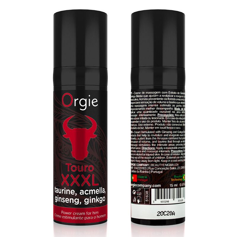 Orgie 【色界】 Touro XXXL Power Cream For Him 鬥牛士增強版 男性活力膏