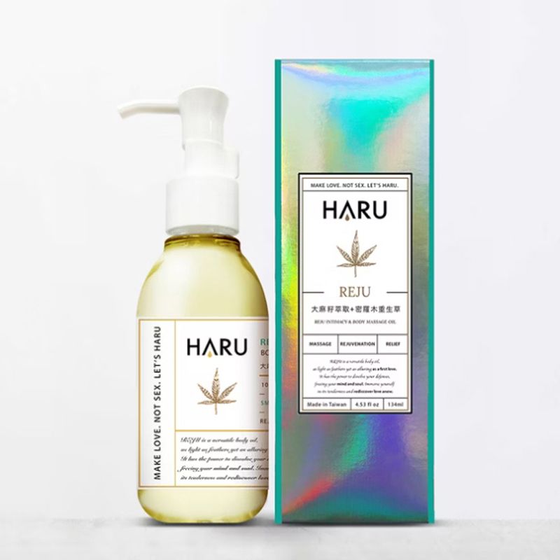 HARU  REJU 大麻重生草舒緩按摩精油(134ml)