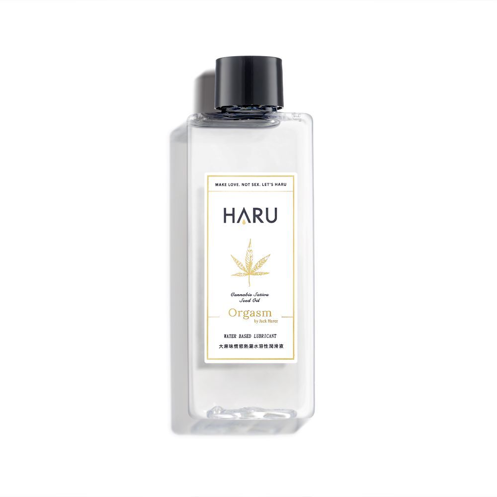 HARU 【熱感潤滑液】 ORGASM by Jack Herer 大 麻情慾香氛潤滑液(大 麻風味)155ML