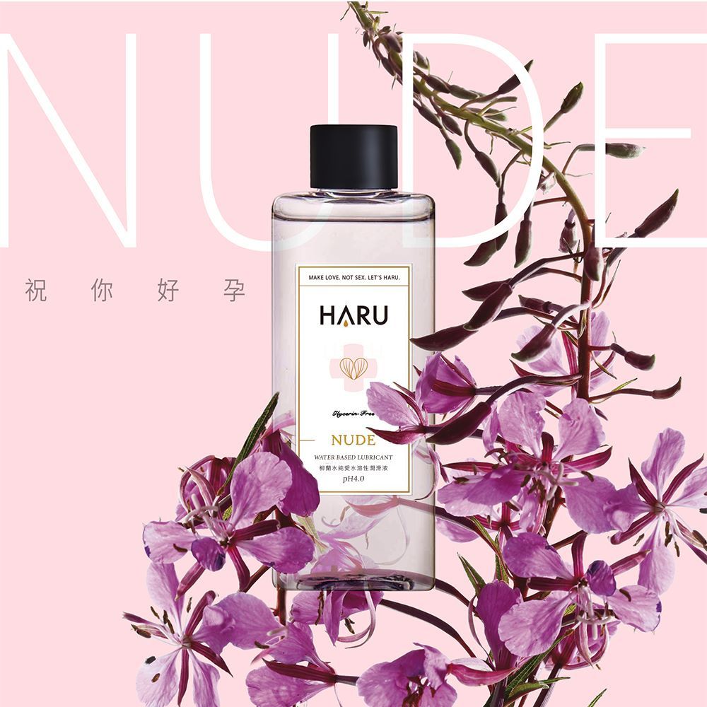 HARU NUDE 柳蘭精華純愛水溶性備孕潤滑液(無甘油) pH4.0 155ml