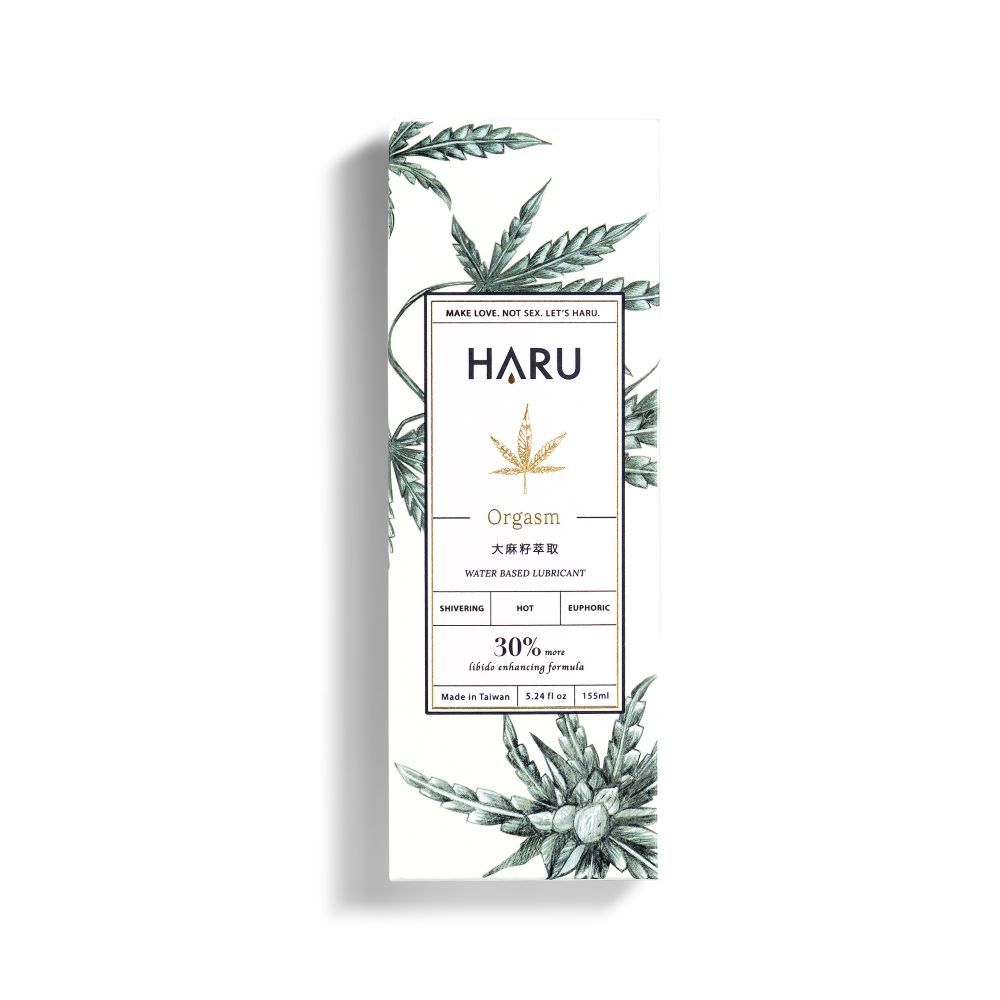 HARU 熱感潤滑液 ORGASM 大麻熱浪迷情潤滑液 155ml