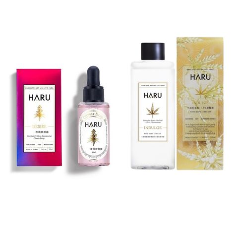 HARU HARU DESIRE 玫瑰 激潮熱感 情趣液 30ml+煙醯安 熱感潤滑液 155ml