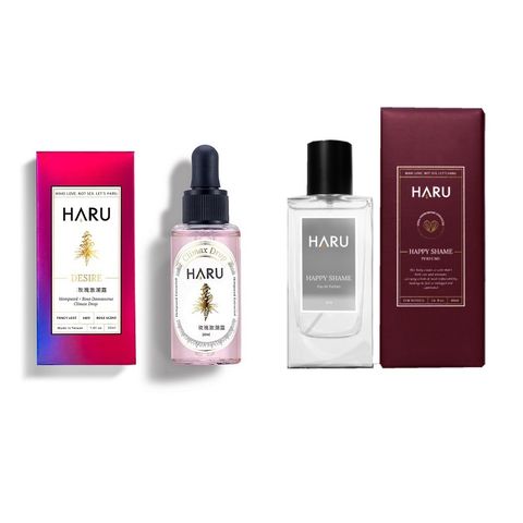 HARU HARU DESIRE 玫瑰 激潮熱感 情趣液 30ml+費洛蒙 女性香水-恥悅 40ml