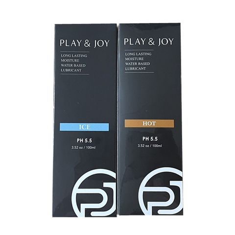 PLAY&JOY 冰火2入組 水溶性潤滑液 100ml -冰激+熱感