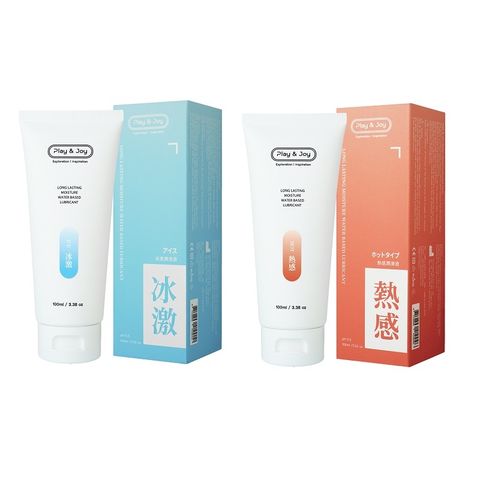 冰火2入組Play&Joy 水溶性潤滑液 100ml -冰激+熱感