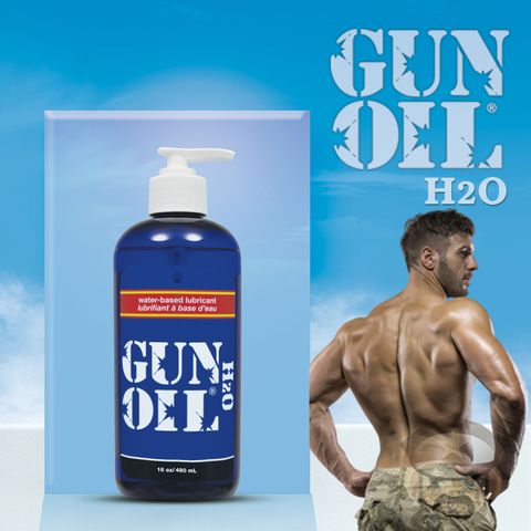 GUN OIL 美國  高級水性潤滑液  H2O WATER-BASED LUBRICANT 32oz (960ml) 美國製造