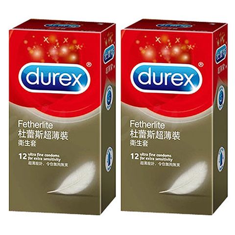 Durex 杜蕾斯 -經典超薄裝 保險套(12入裝)*2盒