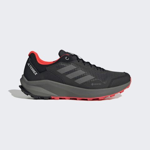 Adidas Terrex Trailrider Gtx [HQ1233] 男 慢跑鞋 運動 越野 防潑水 緩震 黑 紅