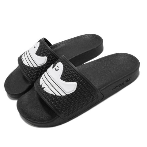 Adidas 拖鞋 Shmoofoil Slide 黑 白 聯名 三線 男女鞋 愛迪達 涼拖鞋 FY6849