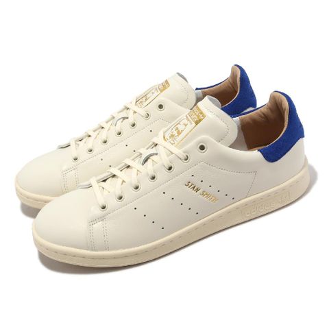 adidas 愛迪達 休閒鞋 Stan Smith Lux 男鞋 米白 寶藍 金標 史密斯 ID1995