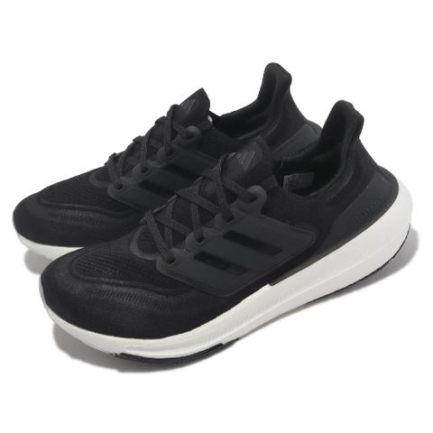 adidas 愛迪達 慢跑鞋 Ultraboost Light 男鞋 黑 白 緩震 路跑 馬拉松 運動鞋 GY9351