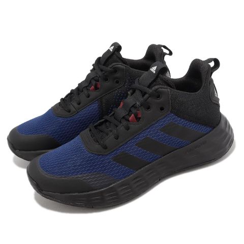 adidas 愛迪達 籃球鞋 Ownthegame 2.0 男鞋 黑 藍 環保材質 緩震 運動鞋 HP7891