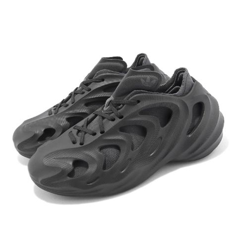 Adidas 愛迪達 adiFOM Q Carbon Black 碳黑 男鞋 女鞋 鏤空 解構 洞洞鞋 三葉草 HP6586
