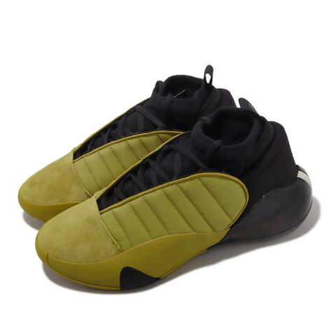 adidas 愛迪達 籃球鞋 Harden Vol. 7 男鞋 黑 黃 橄欖黃 內靴 哈登 七代 運動鞋 IF1138