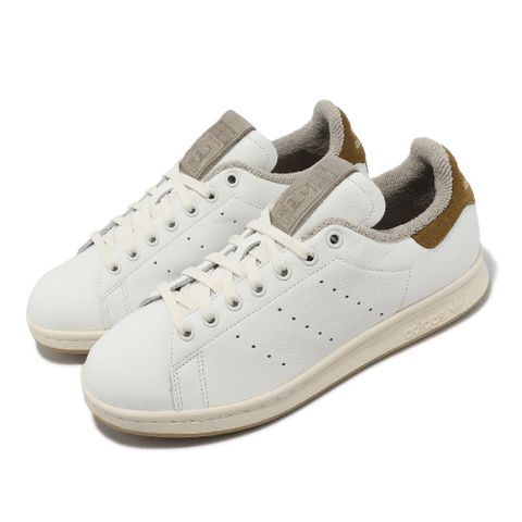 ADIDAS 愛迪達 休閒鞋 Stan Smith 男鞋 女鞋 白 棕 皮革 運動鞋 三葉草 ID2031