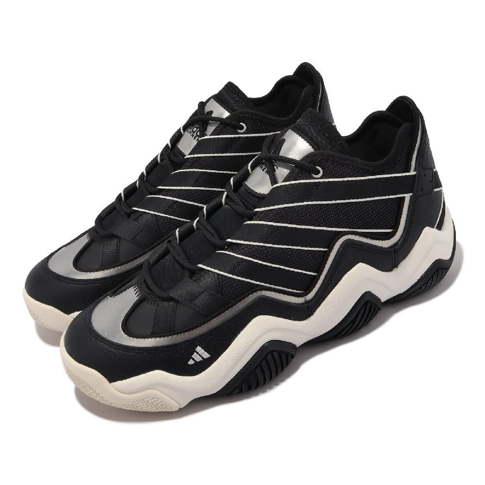 adidas 愛迪達籃球鞋EQT Top Ten 2010 黑米白Kobe 新人年著用款復刻男 
