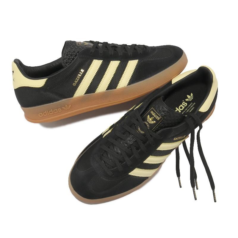 Adidas original gazelle outlet indoor black