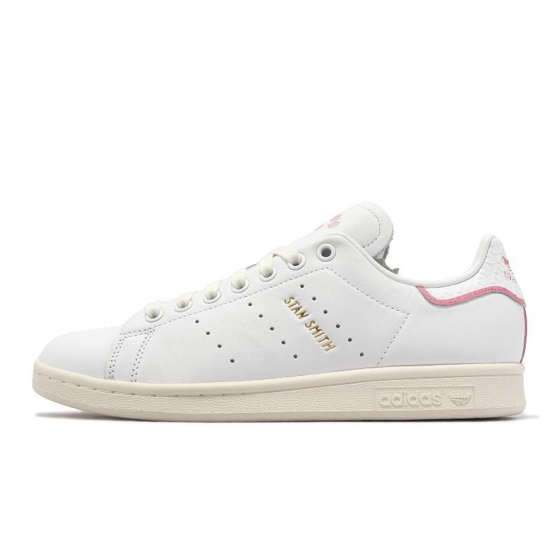 adidas 愛迪達休閒鞋Stan Smith 男鞋女鞋白粉皮革小白鞋經典三葉草