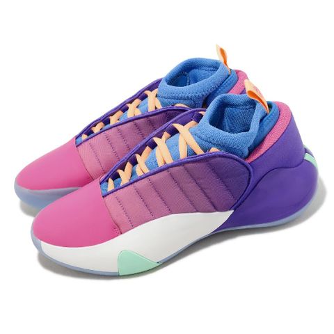 adidas 愛迪達 籃球鞋 Harden Vol.7 桃紅 紫 男鞋 哈登 7代 大鬍子 漸層 IH7708