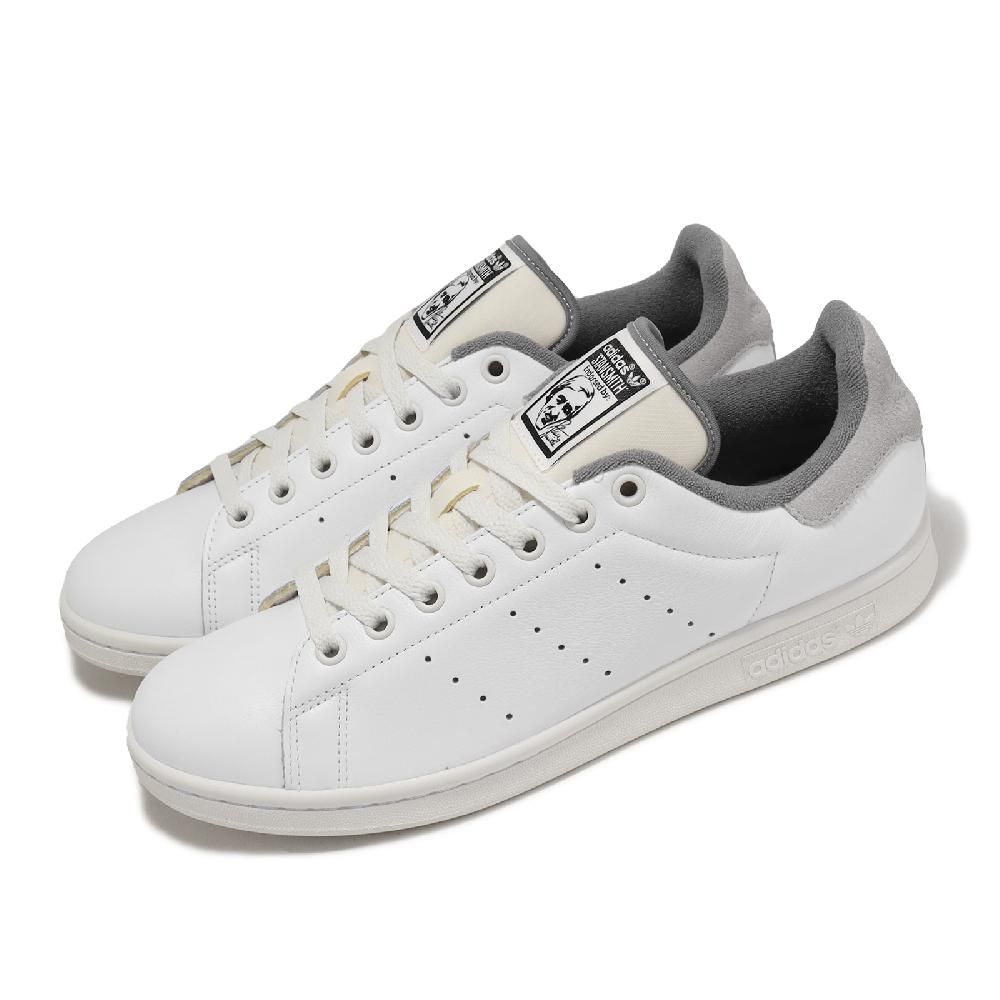 ADIDAS 愛迪達   休閒鞋 Stan Smith 白 灰 男鞋 女鞋 小白鞋 情侶鞋 史密斯 ID2005