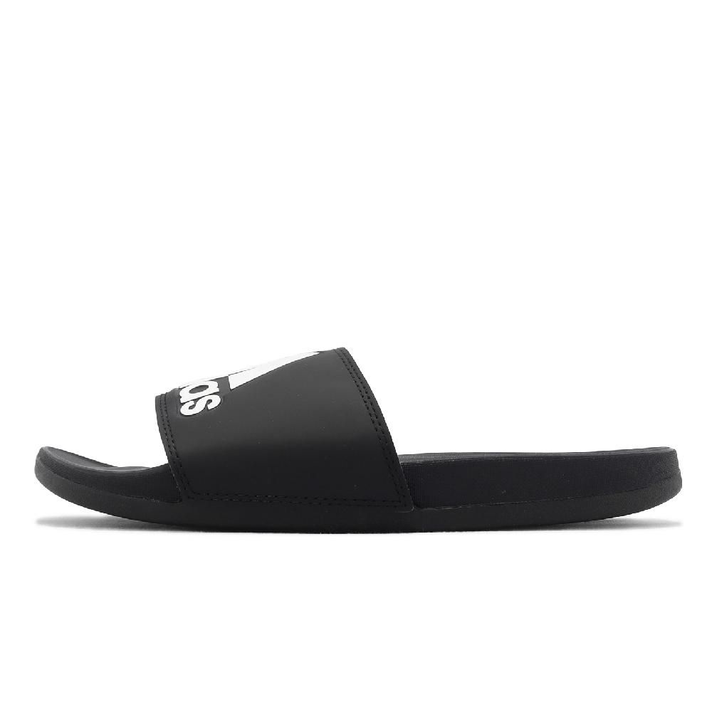 adidas 愛迪達   拖鞋 Adilette Comfort 男鞋 女鞋 黑 白 快乾 柔軟 Q彈 一片拖  GY1945