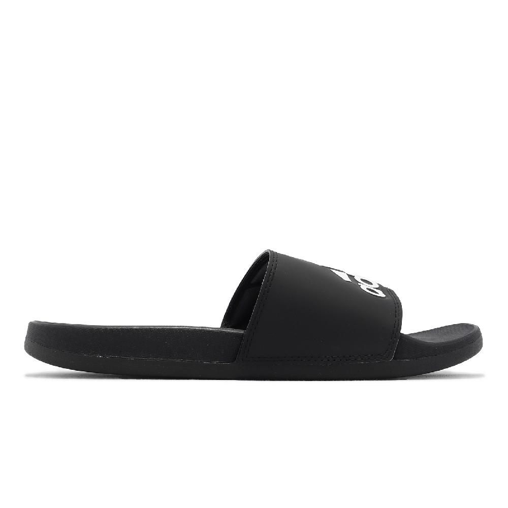 adidas 愛迪達   拖鞋 Adilette Comfort 男鞋 女鞋 黑 白 快乾 柔軟 Q彈 一片拖  GY1945