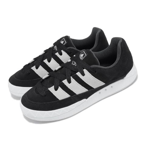 adidas 愛迪達 休閒鞋 Adimatic 男鞋 黑 白 麂皮 復古 滑板 低筒 運動鞋 愛迪達 ID8265