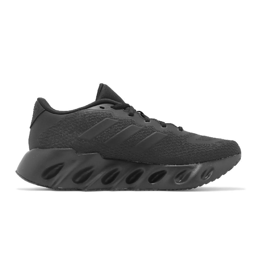 adidas 愛迪達   慢跑鞋 Switch Run M 男鞋 黑 透氣 緩衝 厚底 路跑 訓練 運動鞋  IF5718