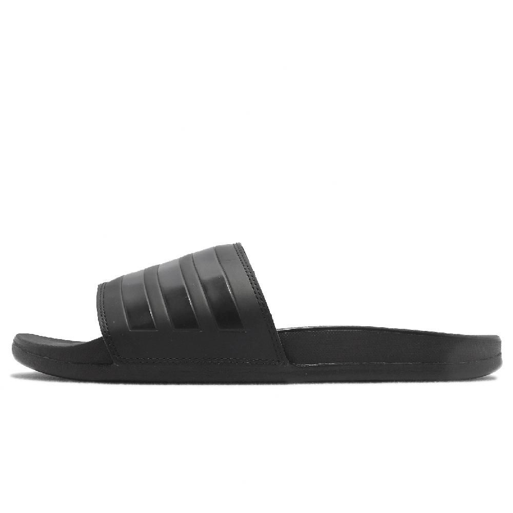 ADIDAS 愛迪達   拖鞋 Adilette Comfort 男鞋 黑 休閒 基本款 三線 一片拖 GZ5896