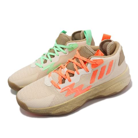 adidas 愛迪達 籃球鞋 Dame 8 男鞋 卡其色 螢光橘 螢光綠 從軍行 運動鞋 里拉德 FZ6005