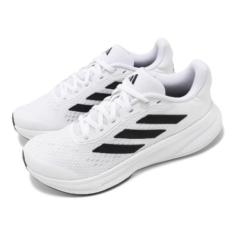 ADIDAS 愛迪達 慢跑鞋 Response Super M 男鞋 女鞋 白 黑 緩震 回彈 透氣 路跑 運動鞋 IG1420