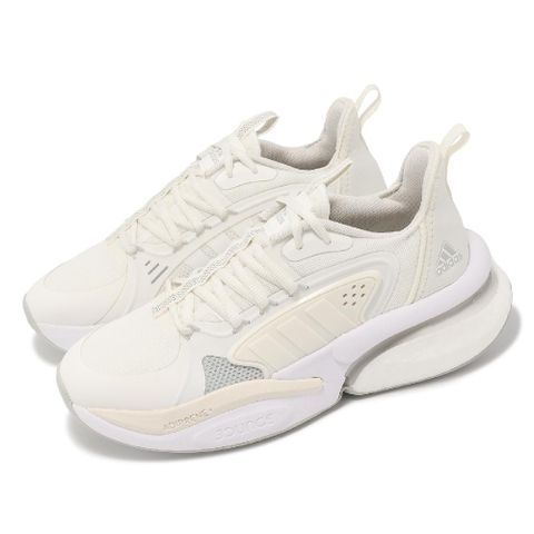 ADIDAS 愛迪達 慢跑鞋 Alphaboost V1 男鞋 女鞋 米白 緩震 Boost 回彈 運動鞋 IF6751