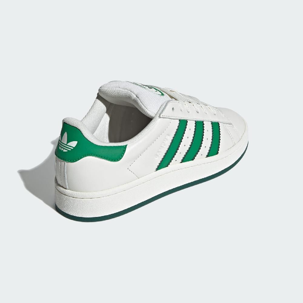 ADIDAS 愛迪達   休閒鞋 Campus 00s 男鞋 女鞋 白 綠 皮革 三線標 三葉草 Y2K 情侶鞋 IF8762