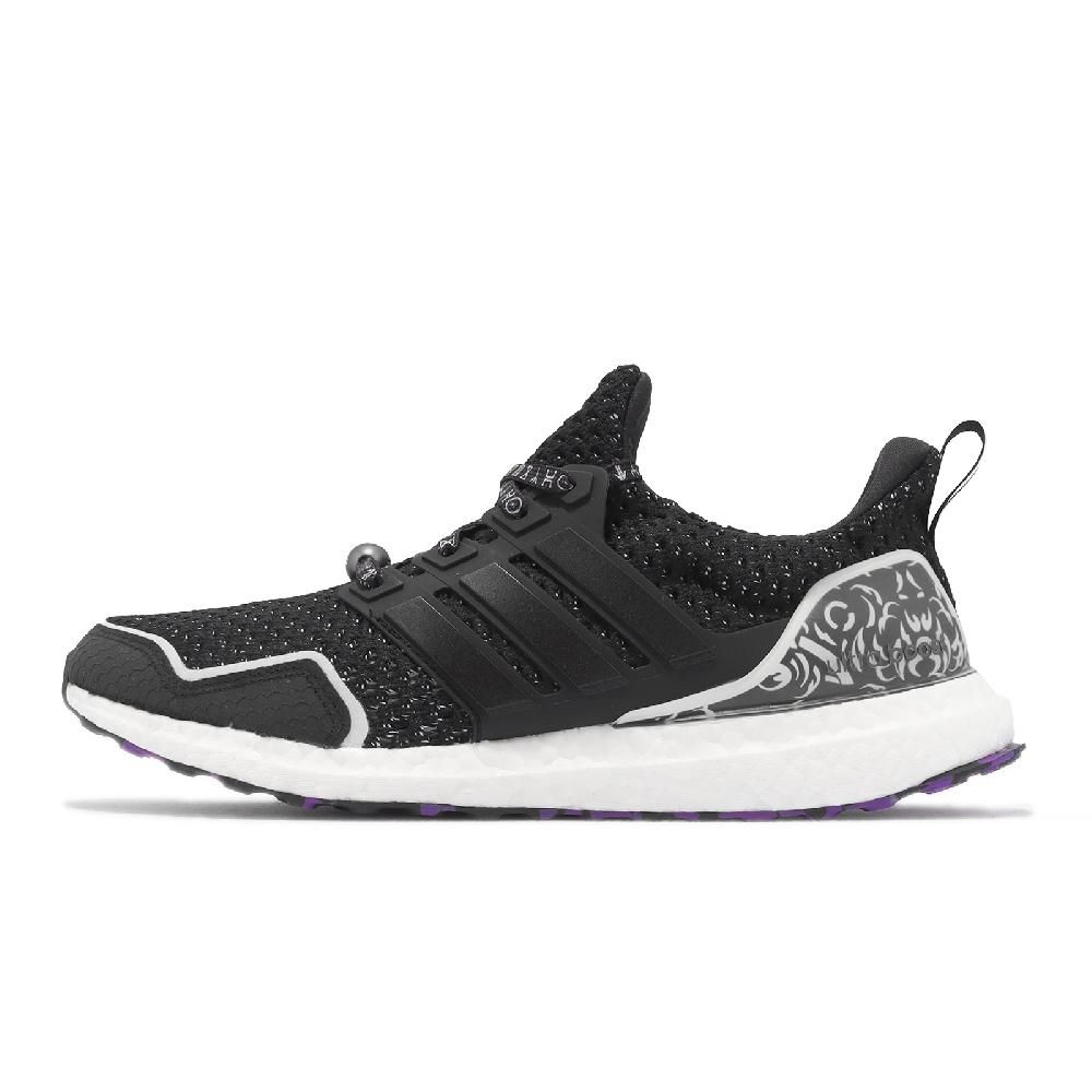 ADIDAS 愛迪達   慢跑鞋 Ultraboost 5 DNA X Black Panther 2 男鞋 黑 漫威 黑豹 馬牌輪胎底 HR0518