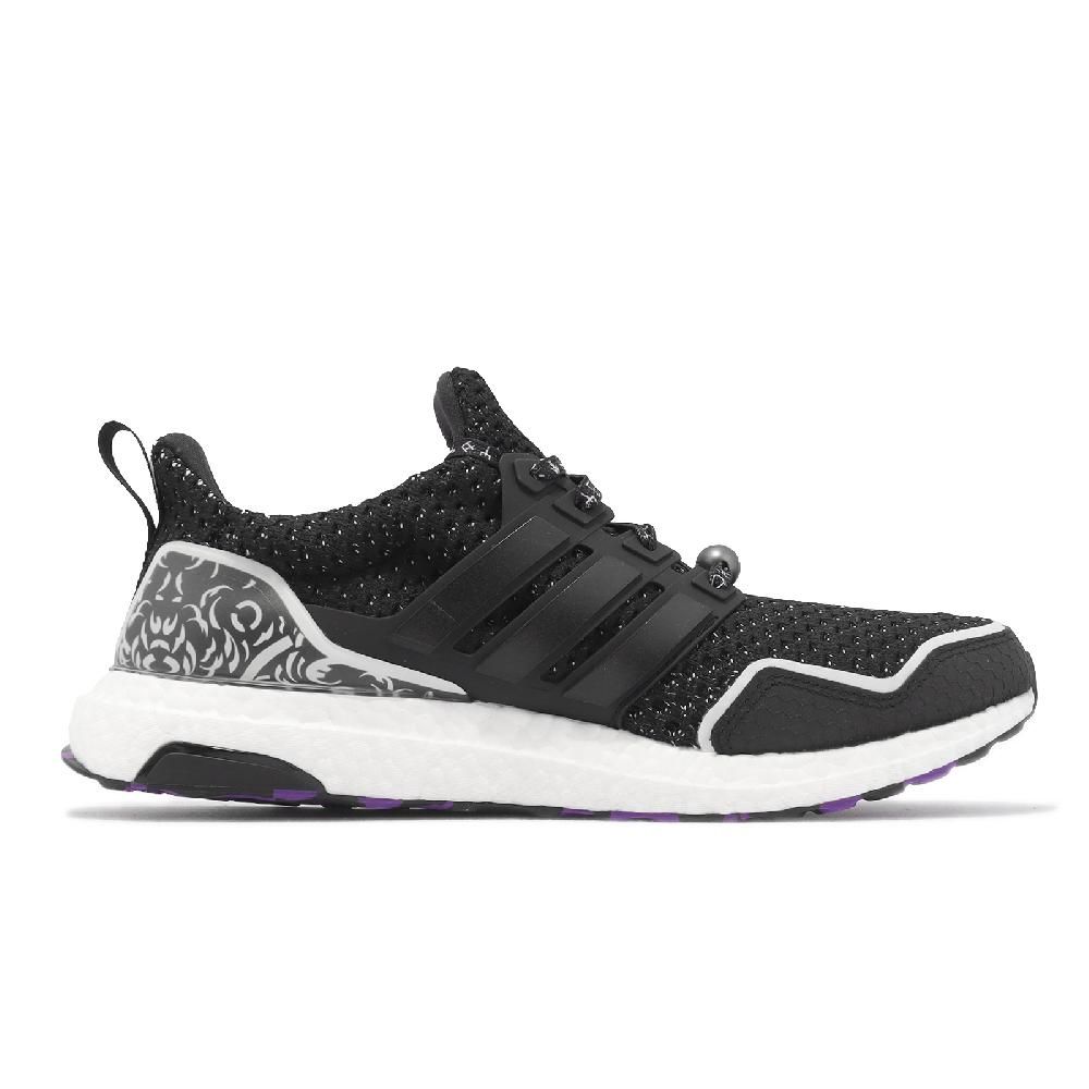 ADIDAS 愛迪達   慢跑鞋 Ultraboost 5 DNA X Black Panther 2 男鞋 黑 漫威 黑豹 馬牌輪胎底 HR0518