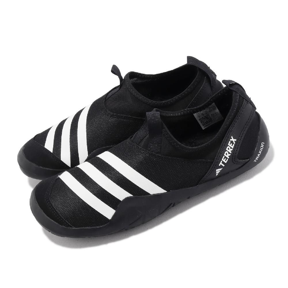 adidas 愛迪達   戶外鞋 Terrex jawpaw Slip On H.RD 男女鞋 黑 水陸鞋 套入式   HP8648