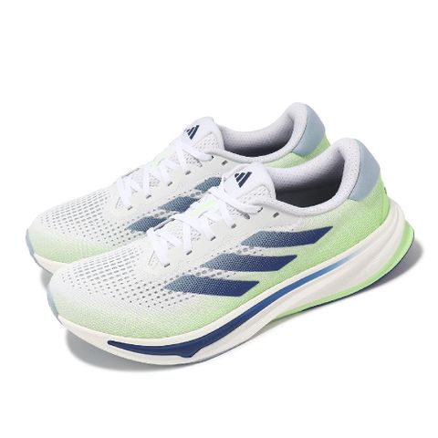 ADIDAS 愛迪達 慢跑鞋 Supernova Rise M 男鞋 白 藍 網眼 緩衝 輕量 運動鞋 IF3015