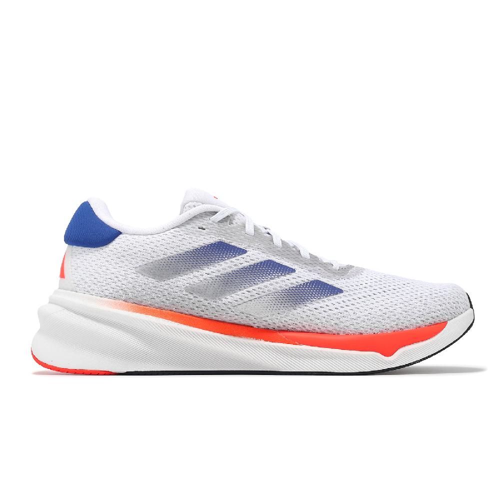 adidas 愛迪達   慢跑鞋 Supernova Stride M 男鞋 灰 藍 網布 輕量 緩衝 運動鞋 IG8314
