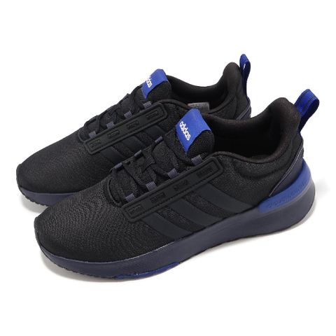 adidas 愛迪達 慢跑鞋 Racer TR21 男鞋 黑 藍 透氣 緩衝 環保材質 運動鞋 HP2726