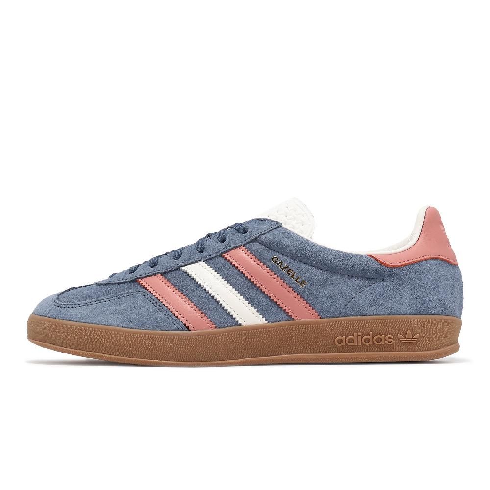 ADIDAS 愛迪達   休閒鞋 Gazelle Indoor 男鞋 女鞋 紫 紅 低筒 三條紋 復古 情侶鞋 IG1640